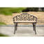 Mobilier d'extérieur en aluminium coulé avec banc floral-860660685