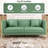 Dreiling 77.6" Faux Leather Tuxedo Arm Sofa-1053284789