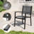 Patio Dining Set with 4 Chairs-1167147414