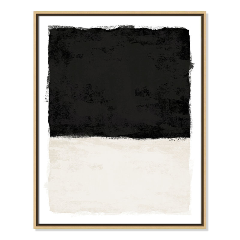 «Midnight I Print» par Natalie Carpentieri, 23.5' W x 29.5' H, Natural Floater