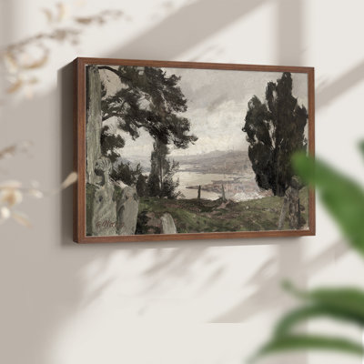 Vintage Landscapes-CDLXXXII -Framed Print - Restickable