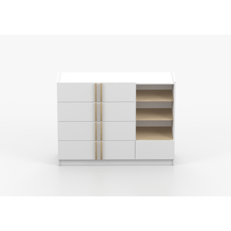 135 cm W Chest of 4 Drawers