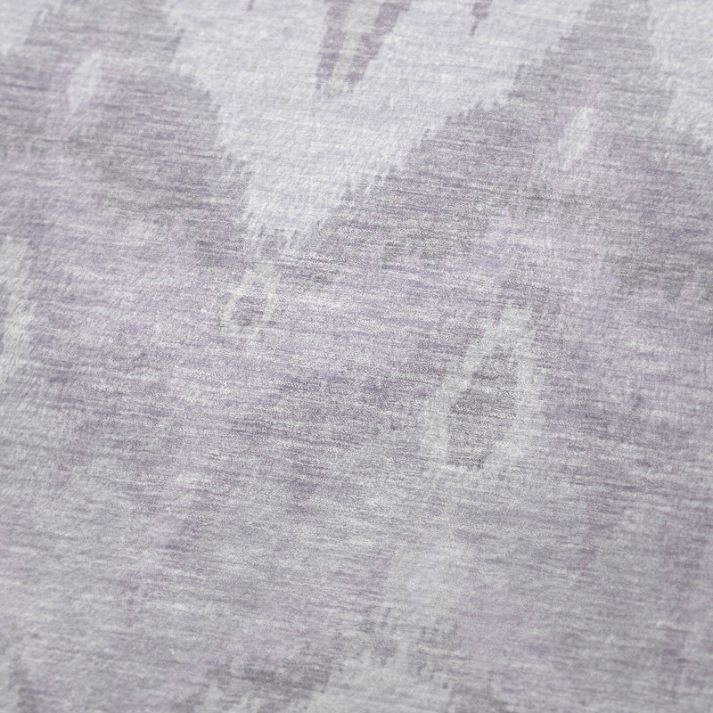 Jeté floral Sherpa ASB724 Addison, Lavender Ikat