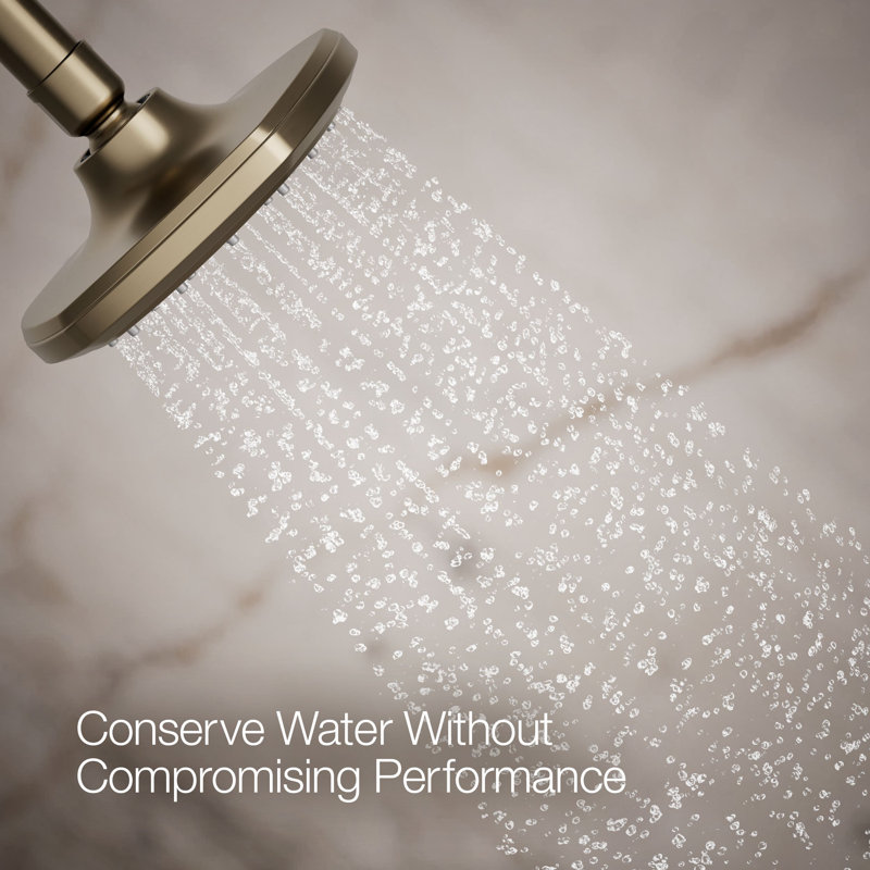 Occasion Full/Standard Fixed Shower Head, Vibrant Brushed Bronze, 2.5 GPM 