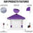 10 Ft. W x 10 Ft. D Steel Pop Up Canopy Outdoor Shade with Pockets Sidewall-108162904