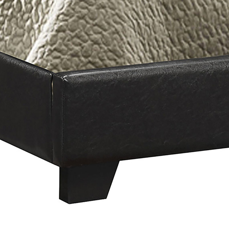 Lit oriental tapissier Warwick, Black, Roi