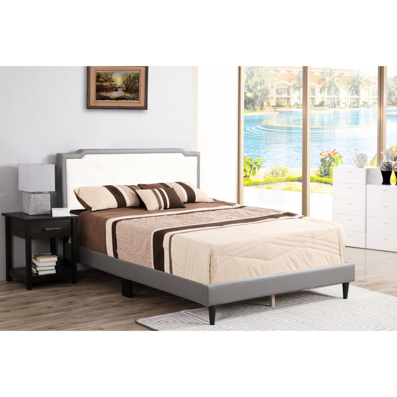 Grand lit confortable gris - l 86 po x l 63 po x H 47 po, fait de mousse de coton pour plus de confort