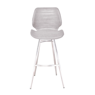 Gina Upholstered Bar Stool with Metal Frame