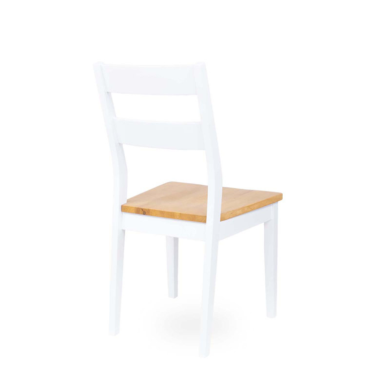 Dorman 45 cm H Solid Wood Ladder Back Dining Chair