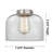 Bell - 1 Light 8" Sconce-33004457-33004461-33004467