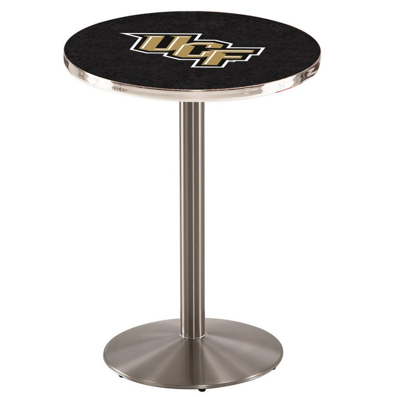 Table bistro NCAA, Acier inoxydable, Université de Floride centrale