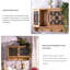 Armoire murale 31,50 "American Retro