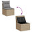  Garden Sofa Set Mix Beige