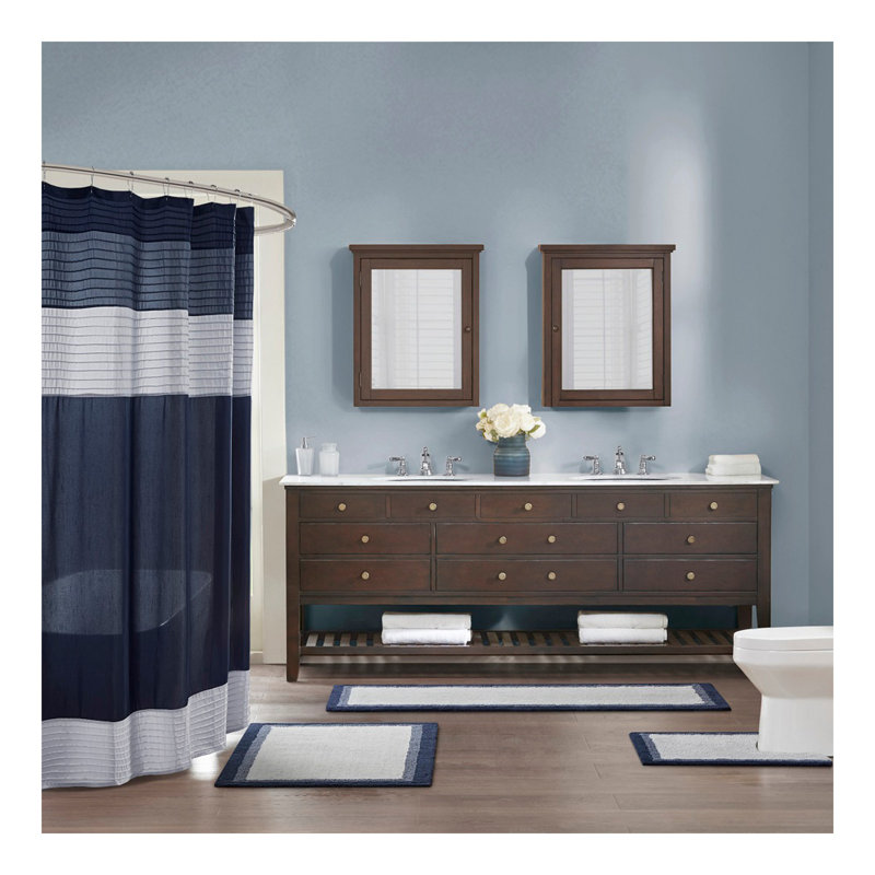 Tapis de bain en coton touffeté, Rectangle 2 pi 3 po x 3 pi 9 po