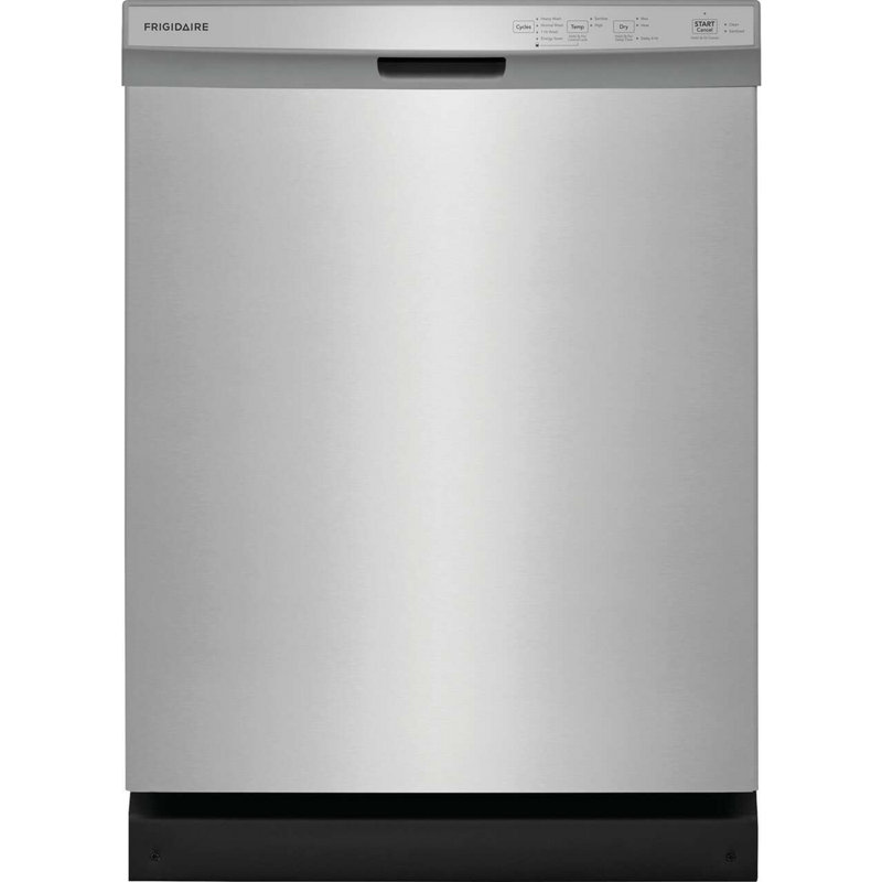 Lave-vaisselle à commande intégrée 24 po 54 dBA Frigidaire, Acier Inoxydable