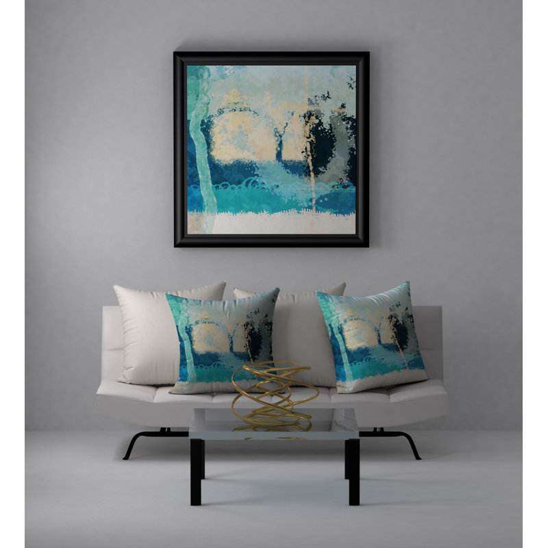 Housse de coussin carrée/insert, 18 po x 18 po
