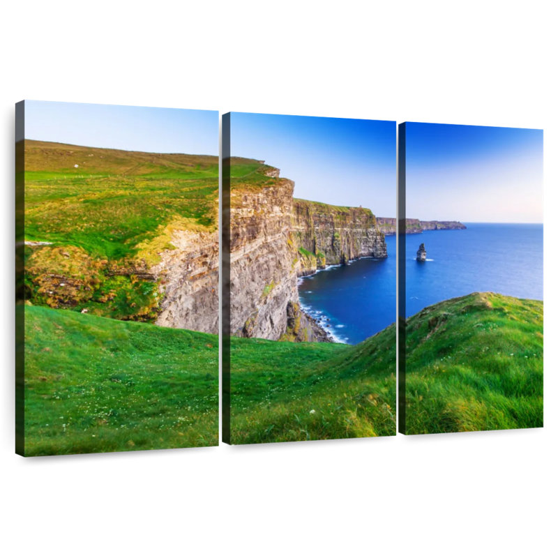 Aime Seascape View At Moher Cliffs, 20" H x 33" W