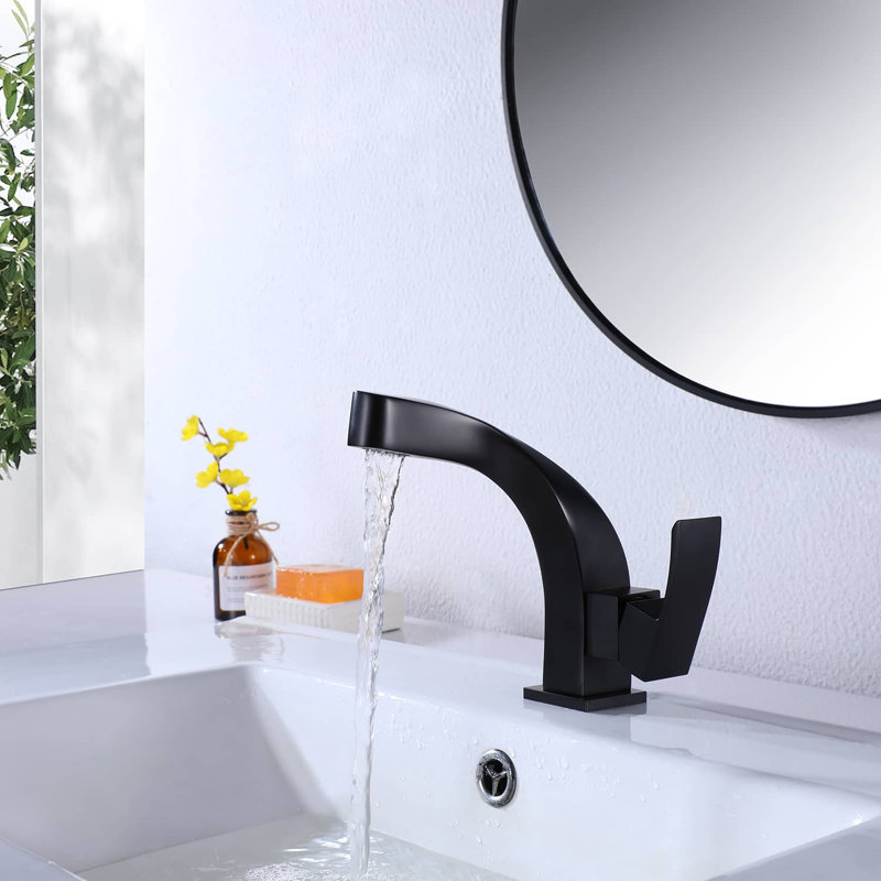 Robinet de salle de bain à un trou