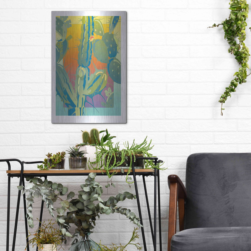 " Cactus " by David Chestnutt, 16" H x 12" W