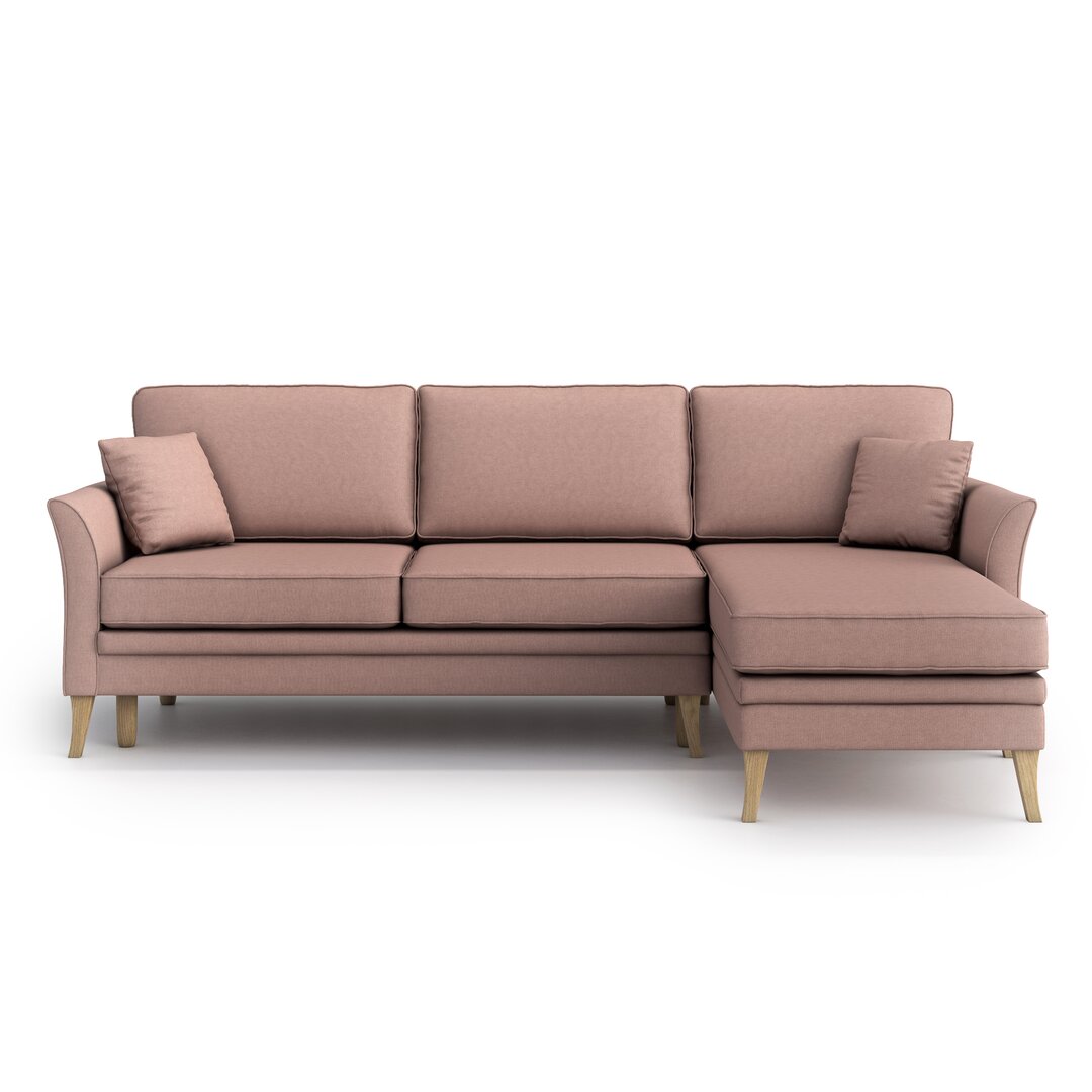 Ecksofa Avildsen mit Bettfunktion