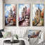 «Allemagne château de Neuschwanstein», 3 pièces sur toile-774523201-774523202