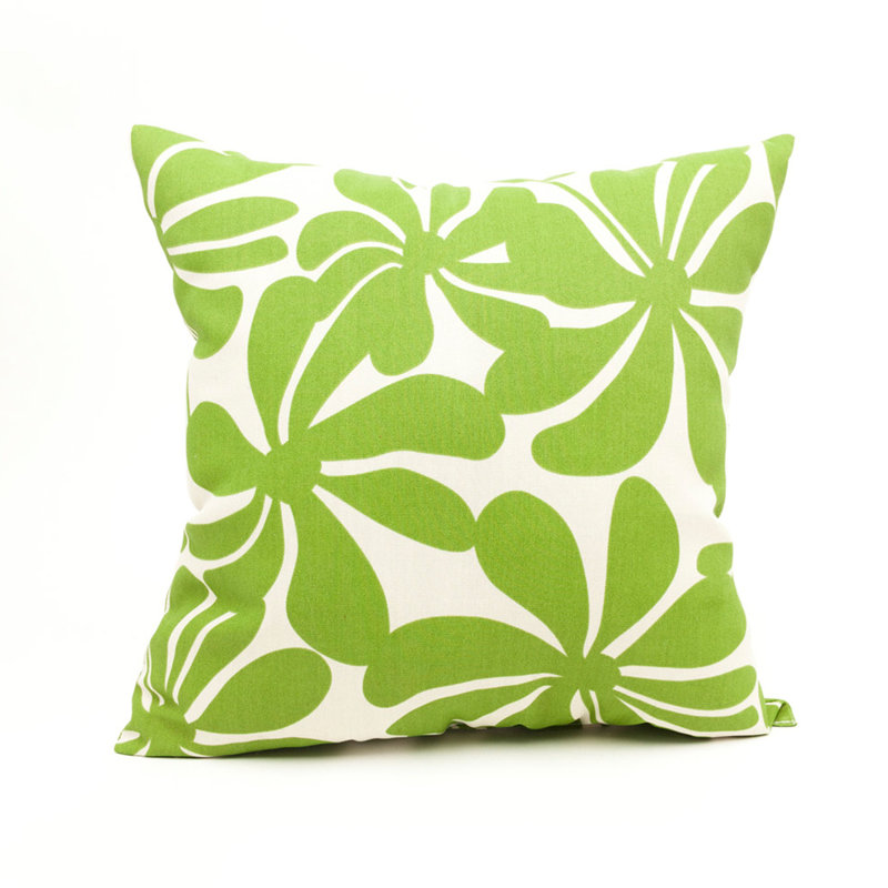 Plantation Outdoor Rectangular Throw Pillow, Sage Floral, Sage