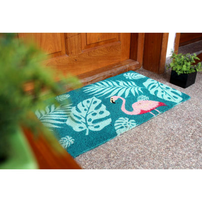 Burley Non-Slip Floral Doormat