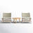 Aymer Teak 2 - Person Patio Conversation Set-221414354