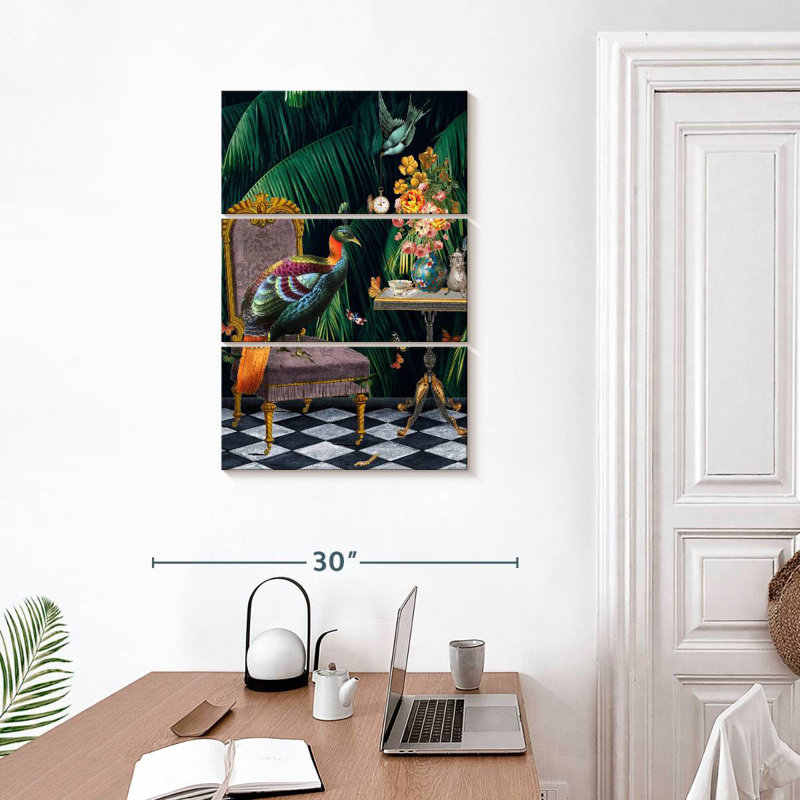 Brampt Tea Time, 32'' H X 20'' W