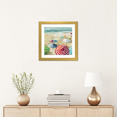 " Umbrella Beach II " Print