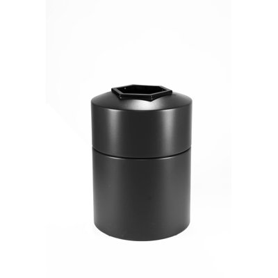 PolyTec Plastic Open Kitchen Trash Can - 45 Gallons