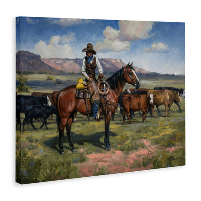 Art mural sur toile Cowboy