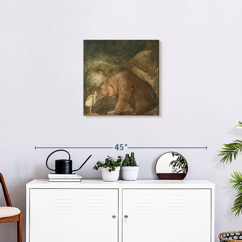 Brampt Stackars Lilla Basse, 20" H x 20" W