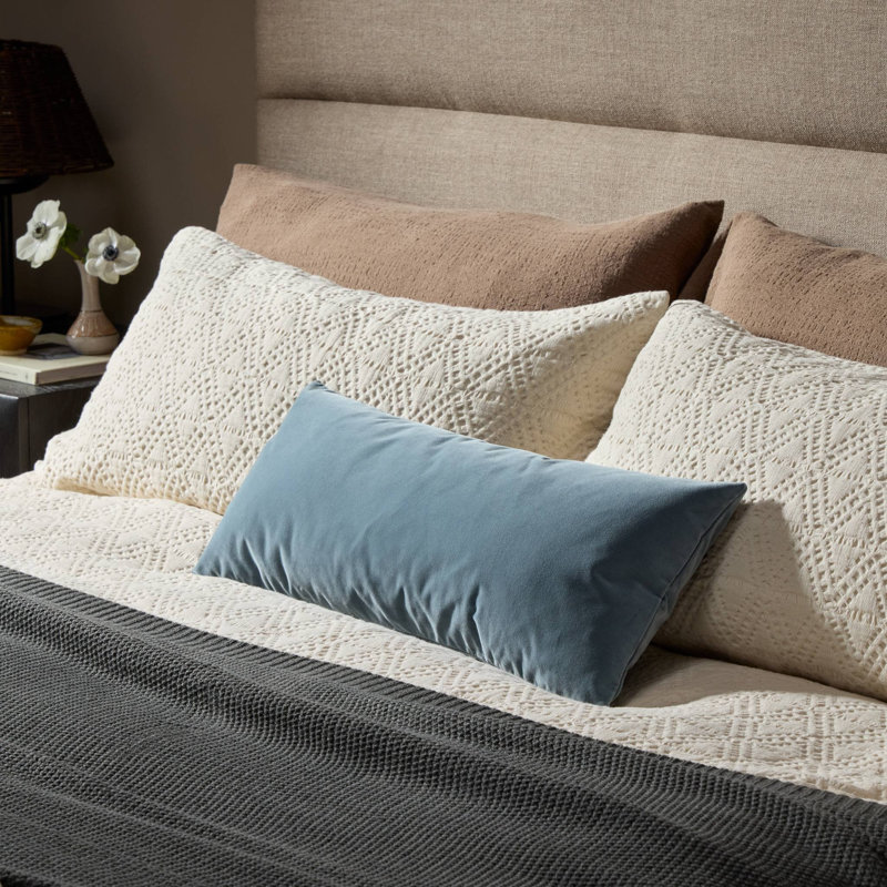Moira Pillow Cover & Insert, Surrey Bay, Bolster 12"H x 28"W