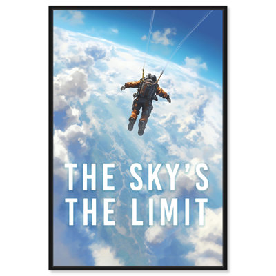Toile «Sky's the Limit» par Mancave