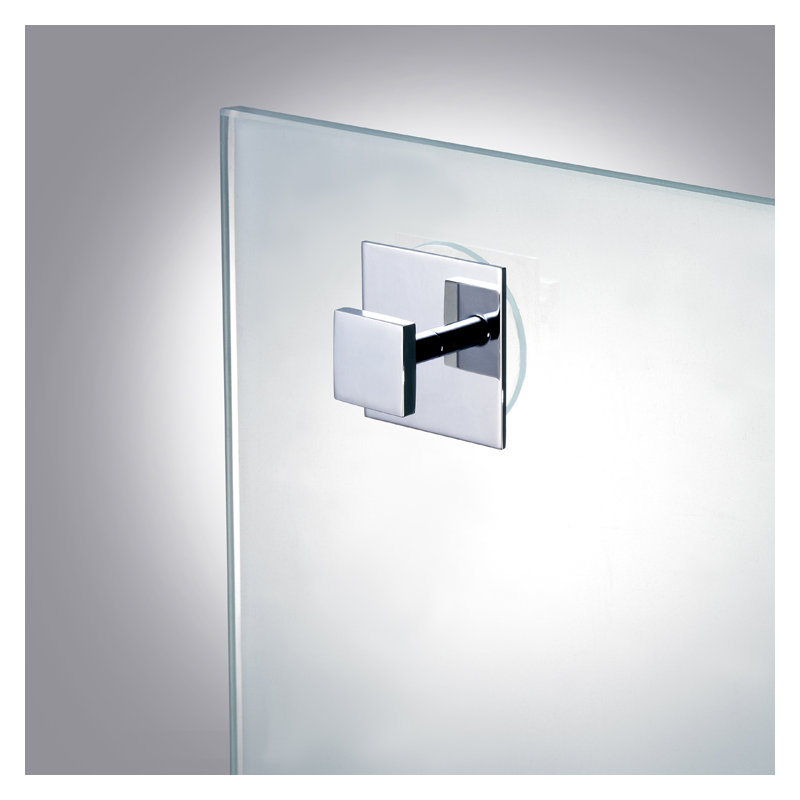 Porte-peignoir mural, Chrome