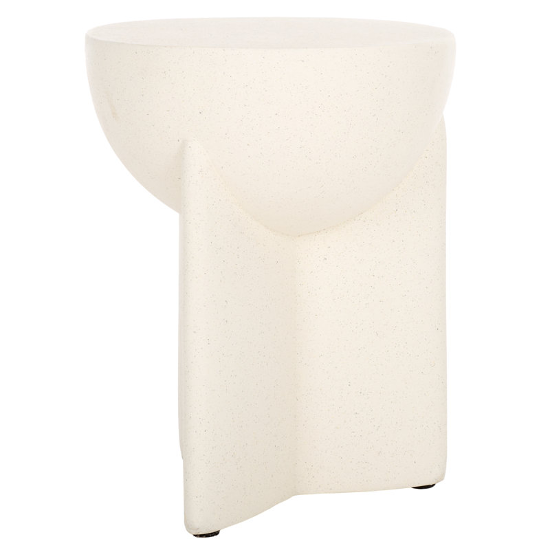 Vidette Accent Table, White