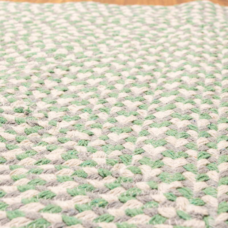 Tapis tressé à la main Tatums, Rectangle 3 pi x 5 pi