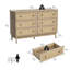 Commode 6 tiroirs Carrnan