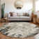 Premium Machine Washable Prisco Black Rug
