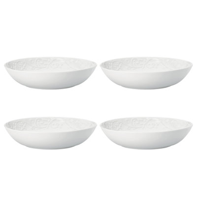 Opal Innocence Carved Pasta Bowls