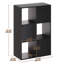 Bibliothèque de rangement 6 cubes avec porte d'armoire-129221356
