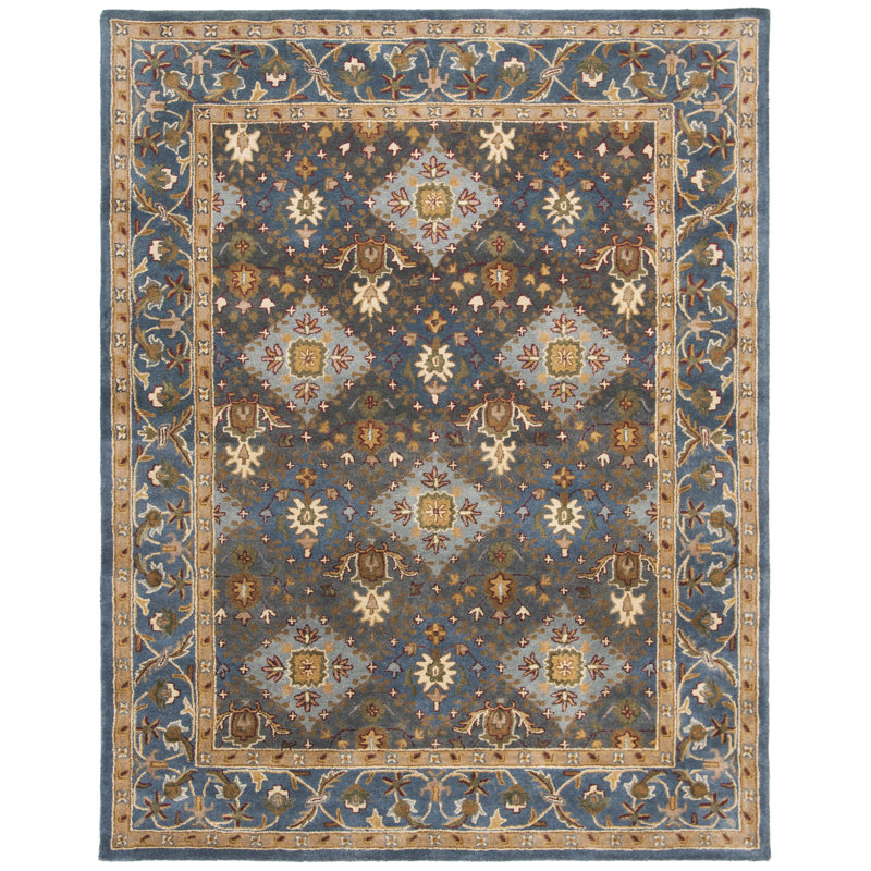 Dunbar Hand Tufted Wool Oriental Rug, Rectangle 9'6" x 13'6"