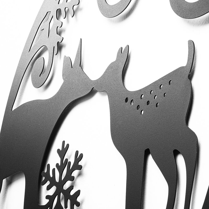 Décoration murale, Noir