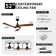 Kealee 52'' Ceiling Fan with LED Lights