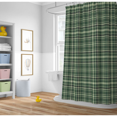 Rocky Tartan Ultra-Thin Lightweight Shower Curtain