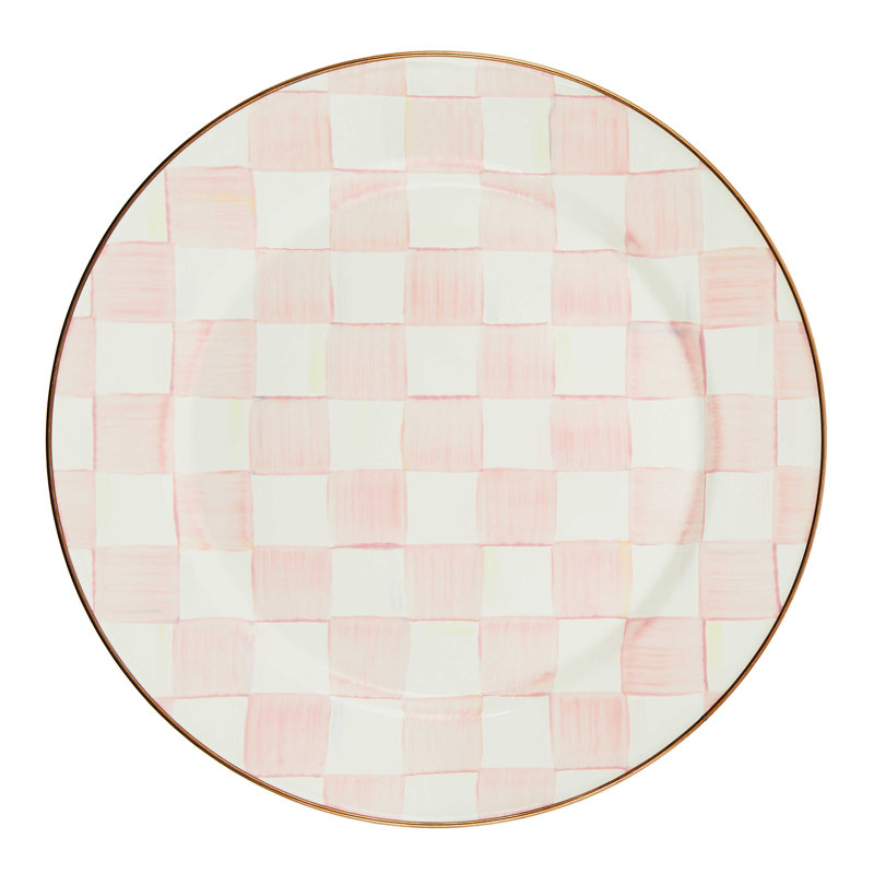 Rosy Check Charger/Plate