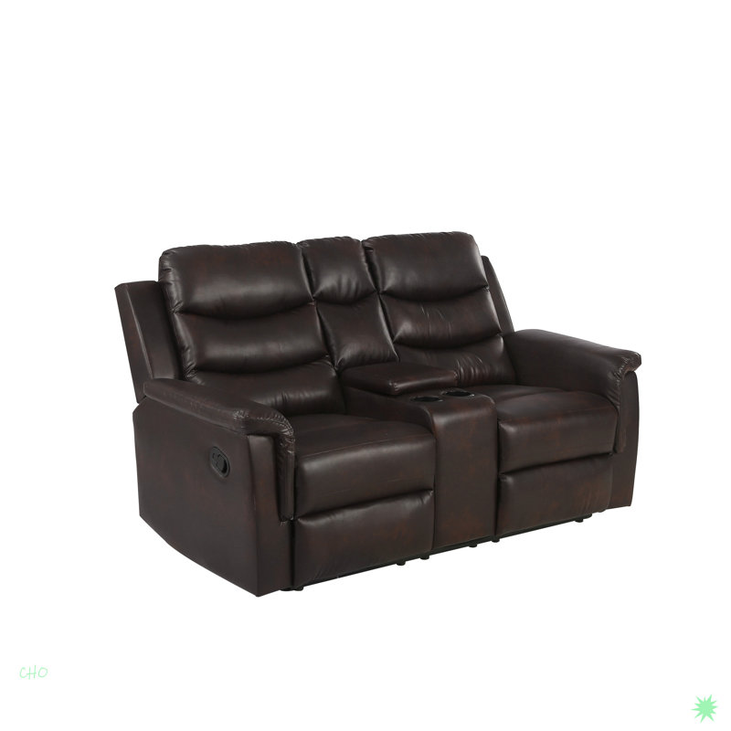 Multi-Function Tufted Pull-Out Sofa Bed Adjustable, Convertible Loveseat Sofa Couch, Brown