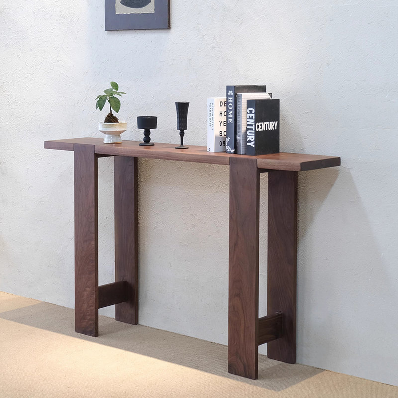 American style simple console table, 33.5" H x 47.2" W x 11" D