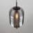 Remick - 1-Light Pendant with Textured Shade --1061778957-1061778958